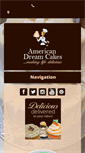 Mobile Screenshot of americandreamcakes.com